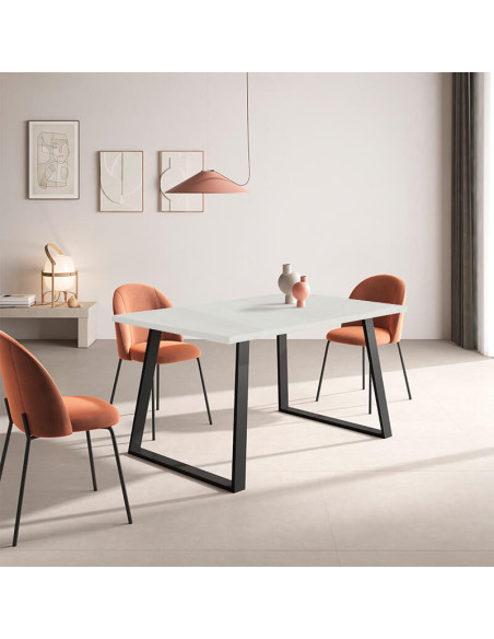 Mesa rectangular fija SANA