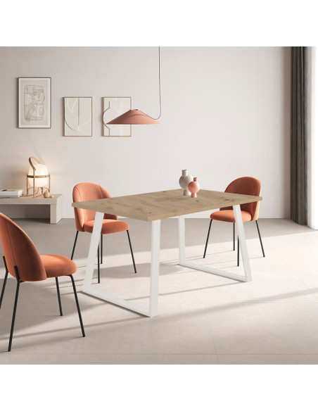 Mesa rectangular fija SANA