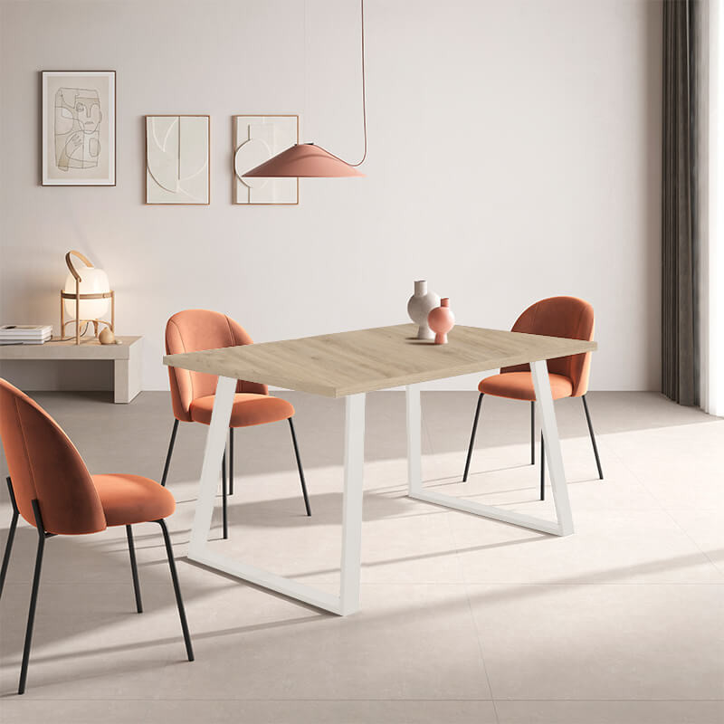Mesa rectangular fija SANA