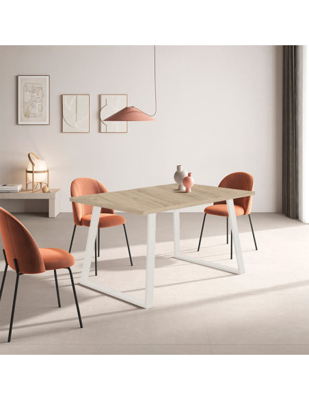 Mesa rectangular fija SANA