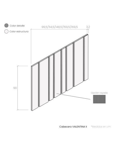 Cabecero VALENTINA II