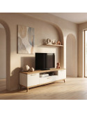 Mueble TV dos puertas y cajón MARCO