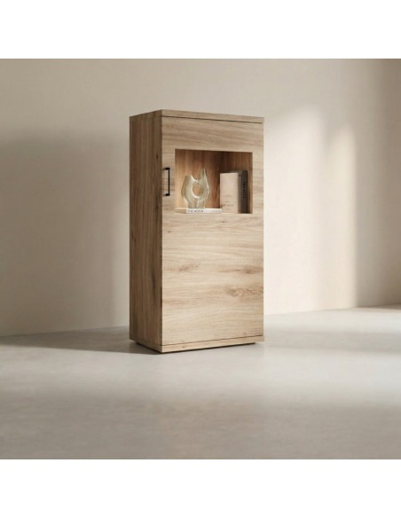 Vitrina baja una puerta cristal MARCO