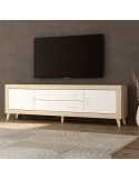 Mueble TV dos cajones y dos puertas 200 cm ROMA