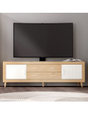 Mueble TV dos cajones y dos puertas 200 cm ROMA