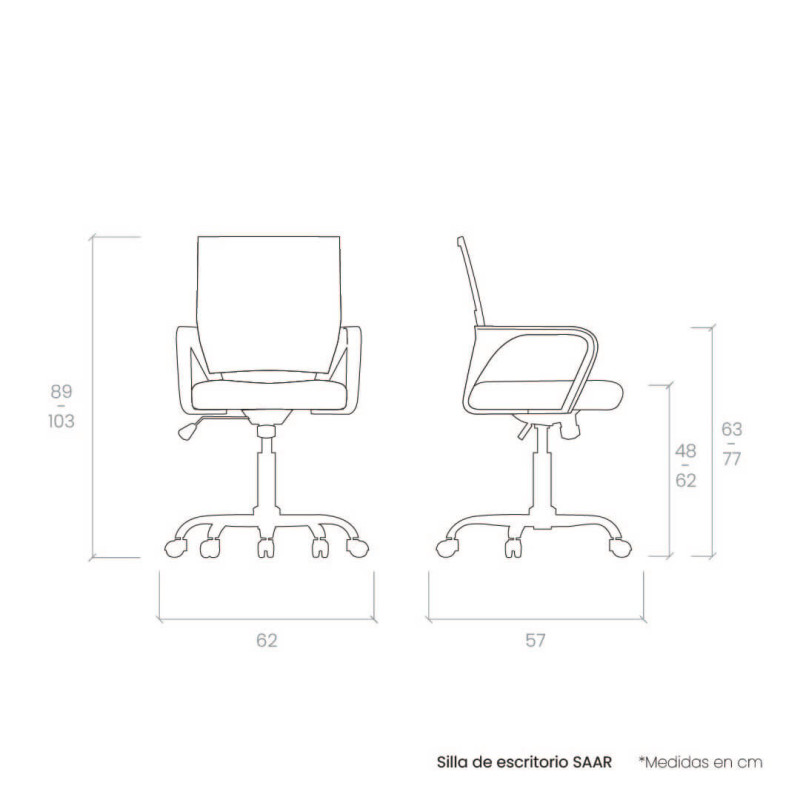 Silla de escritorio SAAR
