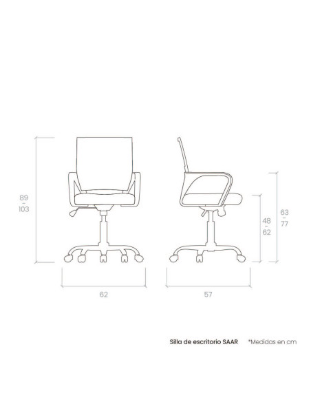 Silla de escritorio SAAR
