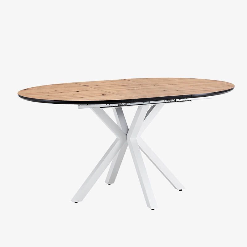 Mesa de comedor redonda extensible ANIA 2