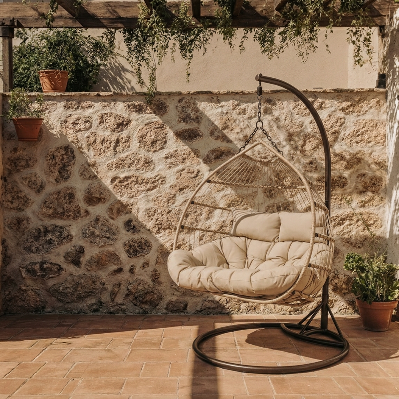 Silla colgante de jardín SITA