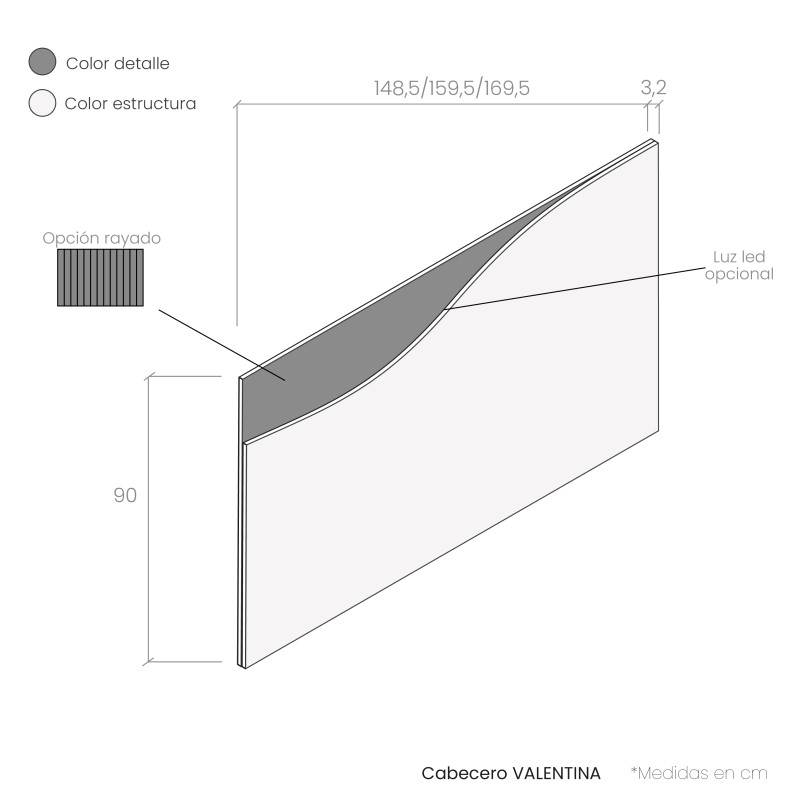 Cabecero VALENTINA