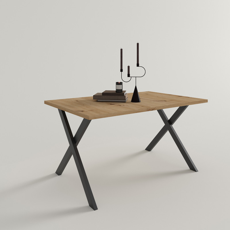 Mesa rectangular fija XENIA