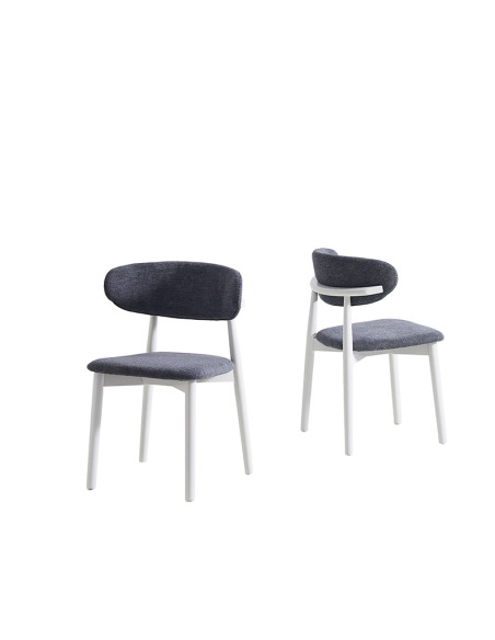 Silla de salón tapizada NOREA