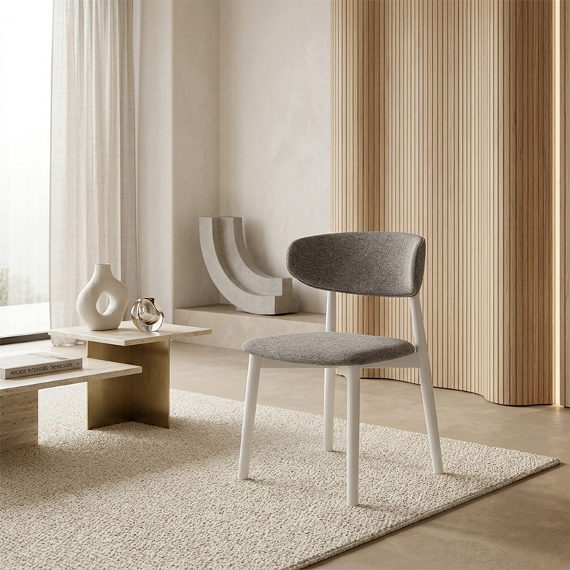 Silla de salón tapizada NOREA