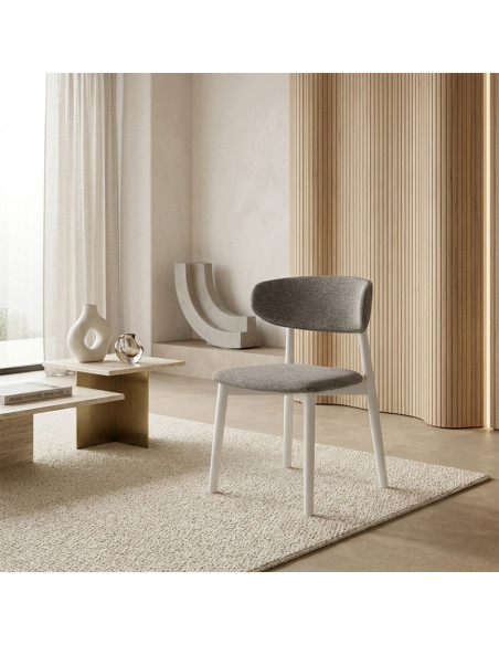 Silla de salón tapizada NOREA