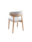 Silla de salón tapizada SILEA