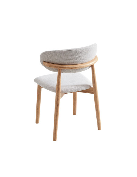 Silla de salón tapizada SILEA