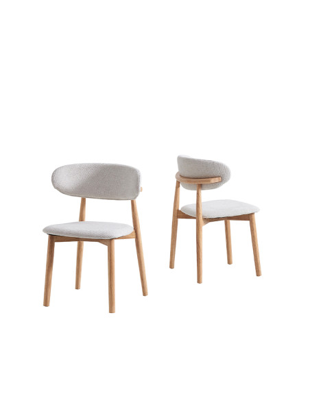 Silla de salón tapizada SILEA