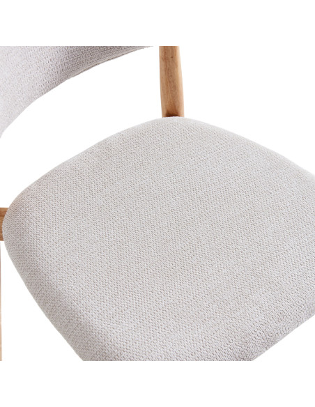 Silla de salón tapizada SILEA