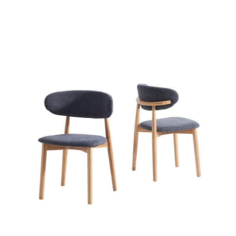 Silla de salón tapizada SILEA
