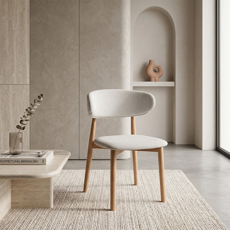 Silla de salón tapizada SILEA