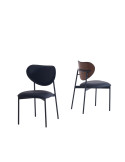 Silla de salón tapizada MIREA