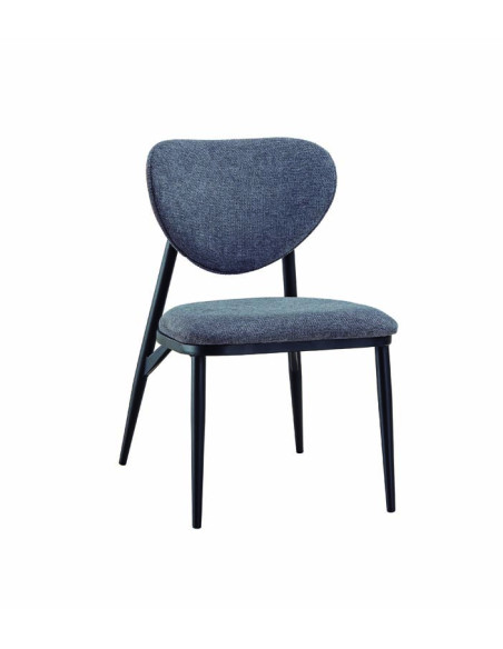 Silla de salón tapizada AENIA