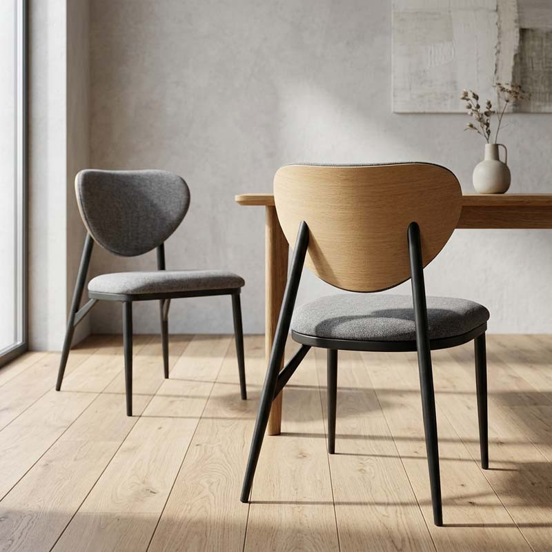Silla de salón tapizada AENIA 2