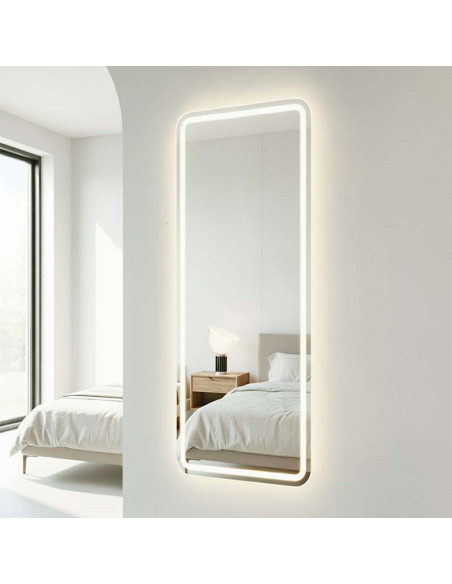 Espejo de pared con led NAIRA