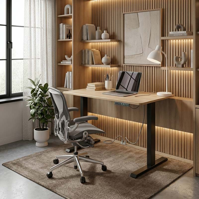 Mesa de escritorio motorizada NILA