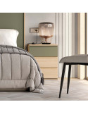 Mesita de noche tres cajones NILO II