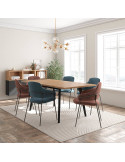 Mesa rectangular extensible INNA