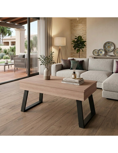 Mesa de centro elevable DUNA