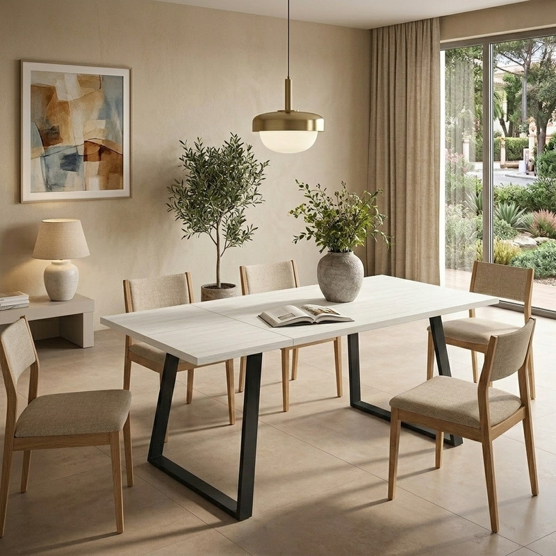Mesa rectangular extensible SANA