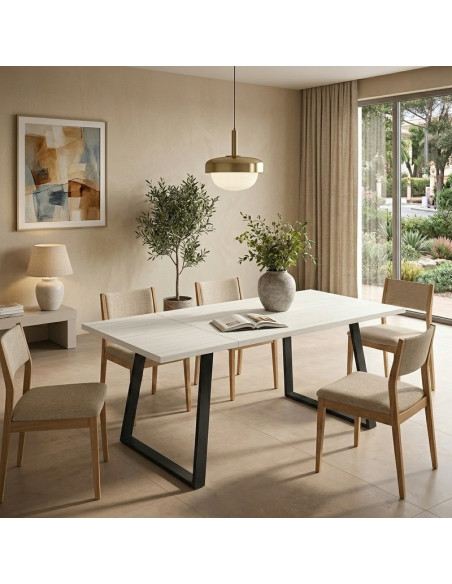 Mesa rectangular extensible SANA