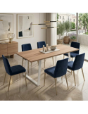 Mesa rectangular extensible SANA