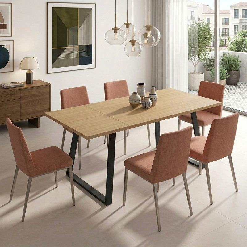 Mesa rectangular extensible SANA