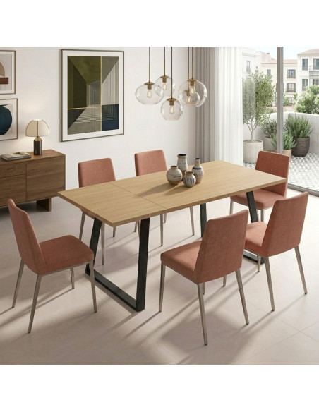 Mesa rectangular extensible SANA