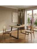 Mesa rectangular fija SANA