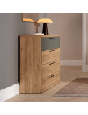 Cómoda cuatro cajones VALENTINA