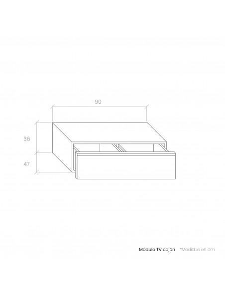 Mueble de tv DANIELA