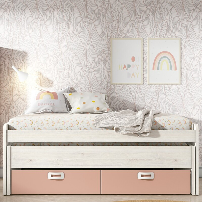 Cama compacta dos cajones MAX