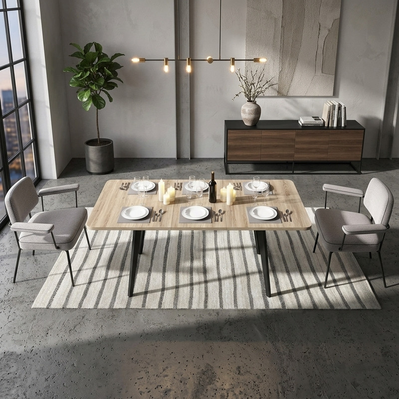 Mesa rectangular extensible INNA I