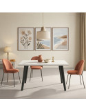 Mesa rectangular fija INNA