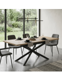 Mesa comedor rectangular extensible EIRA