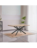 Mesa comedor rectangular extensible NIMA