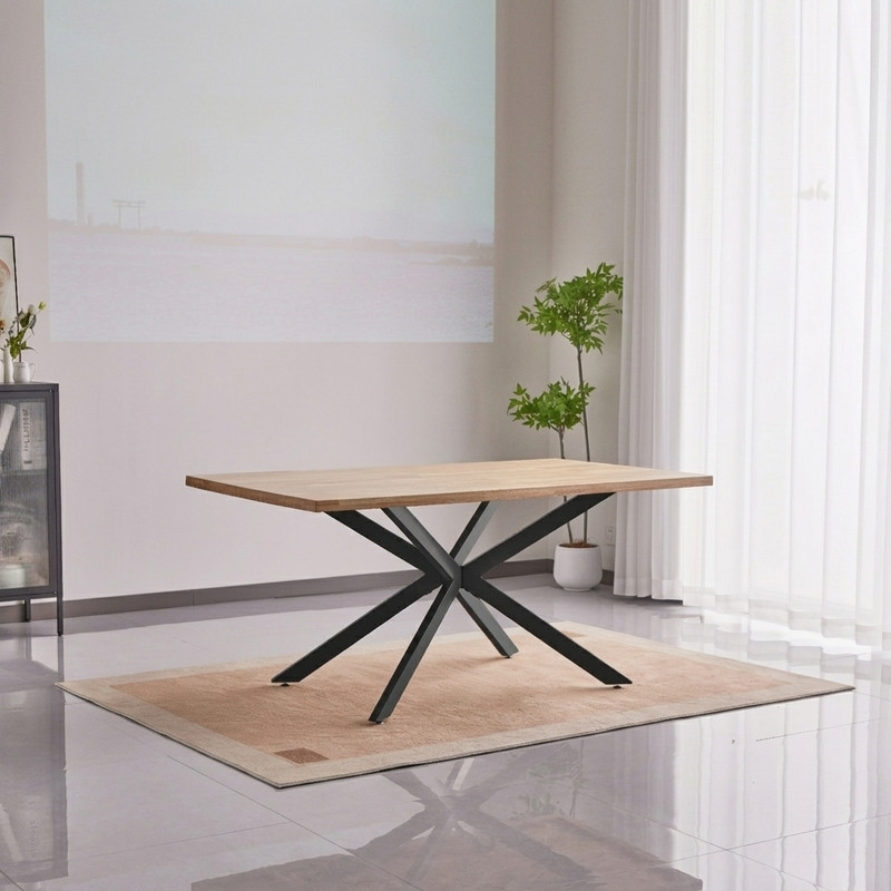 Mesa comedor rectangular extensible NIMA 2