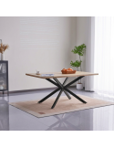 Mesa comedor rectangular extensible NIMA