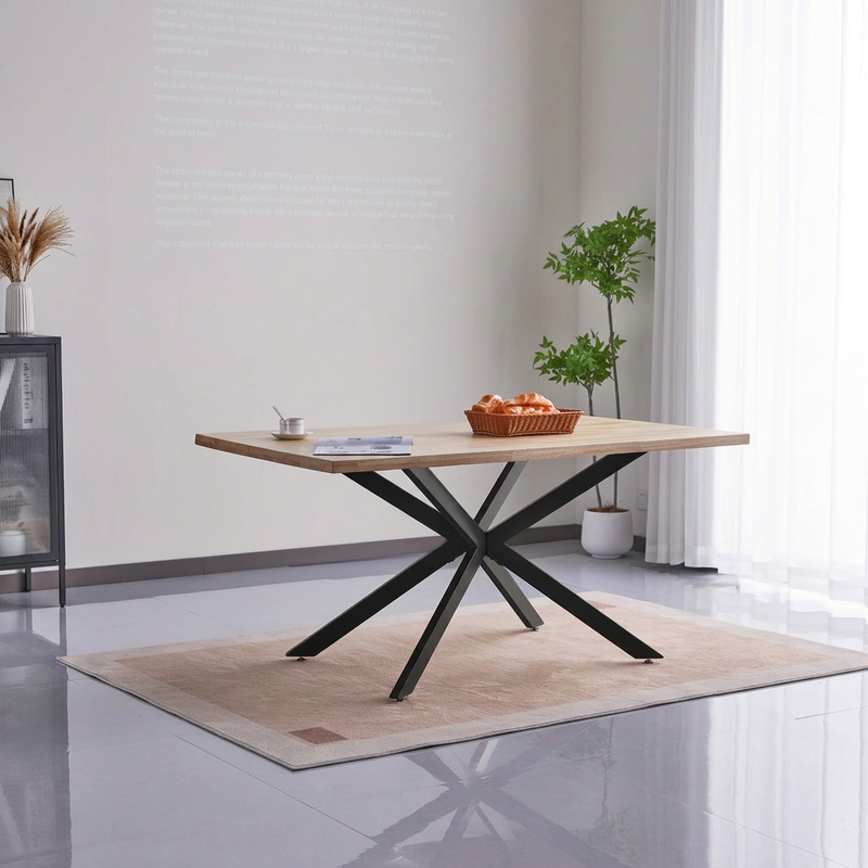 Mesa comedor rectangular extensible NIMA