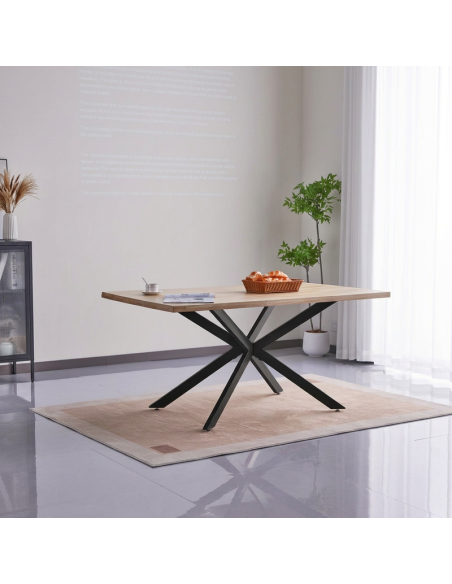 Mesa comedor rectangular extensible NIMA
