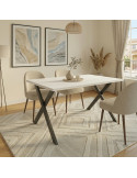 Mesa rectangular fija XENIA